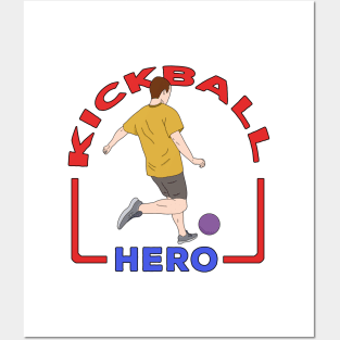 Kickball Hero Posters and Art